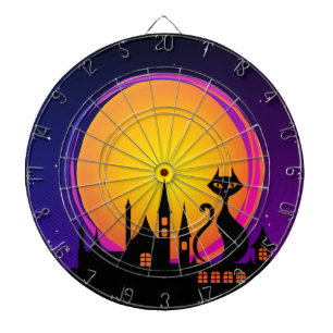 Happy Halloween 11 Dart Board Dartbord