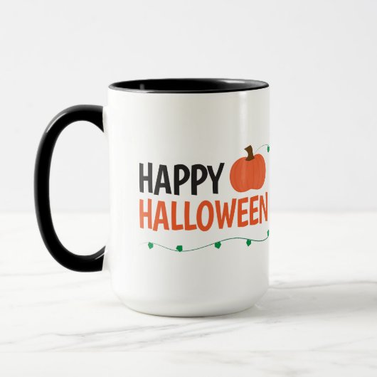 Happy Halloween (15 oz) Mok (Links)