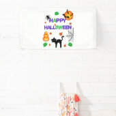 Happy Halloween 1,6x3 Vinyl Banner (Insitu)