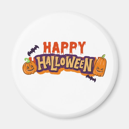Happy Halloween 2024 Magnets Pour Cuisine (Devant)