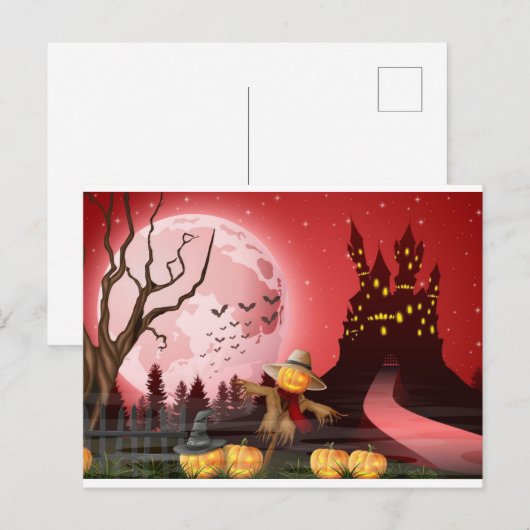 HAPPY HALLOWEEN 21 Postcard Briefkaart (Voorkant / Achterkant)