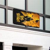 Happy Halloween 2 Spandoek (Buitenkant Gebouw)