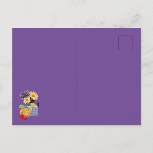 Happy Halloween 3 Briefkaart (Achterkant)