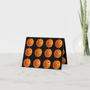 Happy Halloween 4-inch x 5,6-inch gevouwen kaart