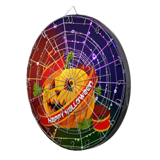 Happy Halloween 6A Dart Board Dartbord (Voorkant Rechts)