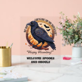 Happy Halloween Acryl Bord (Huwelijk)