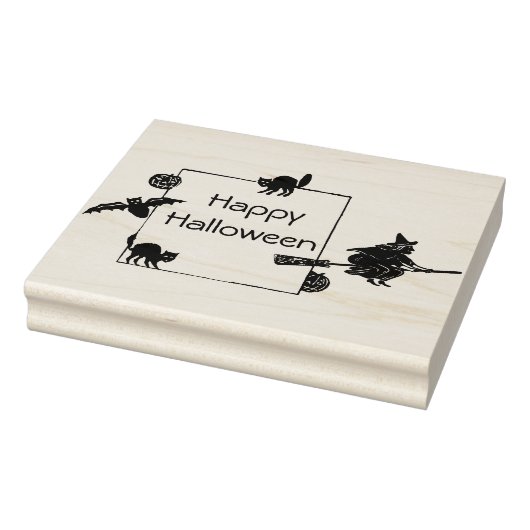 Happy Halloween Afbeeldingen- Rubber Stamp Rubberstempel (Stempel)