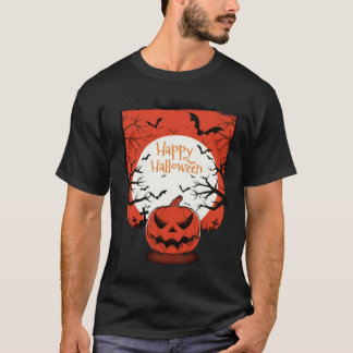 Happy Halloween afbeeldingen T-shirt trendy en sch