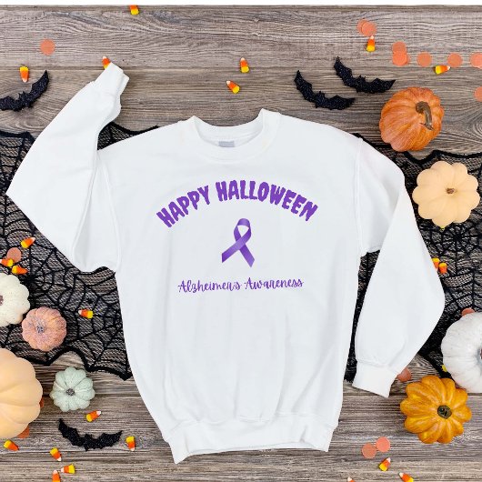 Happy Halloween Alzheimer Awareness Trui