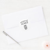Happy Halloween Autocollant (Enveloppe)