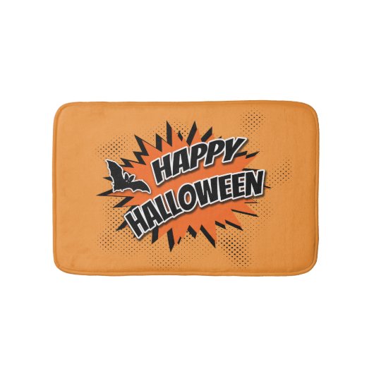 Happy Halloween Badmat (Voorkant)