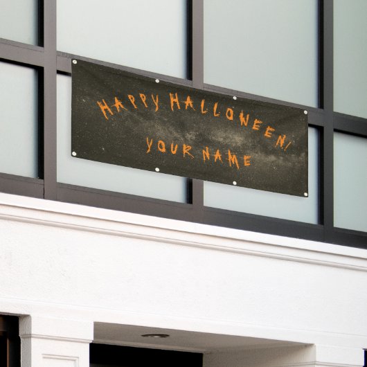  HAPPY HALLOWEEN Banner (Buitenkant Gebouw)