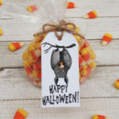 Happy Halloween Bat Gift Label Cadeaulabel