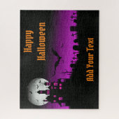 Happy Halloween Bat Legpuzzel (Verticaal)