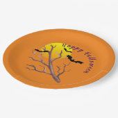 Happy Halloween Bats en het Bord van Moon Paper (Gekanteld)