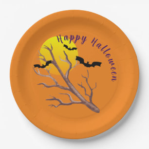 Happy Halloween Bats en het Bord van Moon Paper