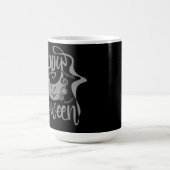 Happy Halloween bats jack o lantern Magische Mok (Midden)