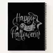 Happy Halloween bats jack o lantern Notitieboek (Achterkant)