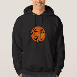 Happy Halloween Bats & Moon Sweatshirt