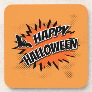 Happy Halloween Bier Onderzetter