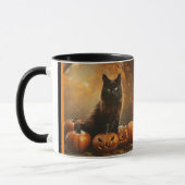 Happy Halloween Black Cat Collectie Mok (Links)