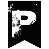 Happy Halloween Black White Oranje Party Vlaggetjes (Derde vlag)