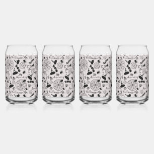 Happy Halloween Blikvorm Glas