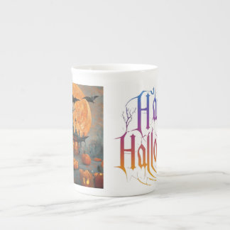 Happy Halloween Bone China Specialty Mok Design.