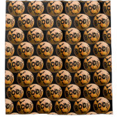 Happy Halloween Boo Pumpkin Douchegordijn (Voorkant)