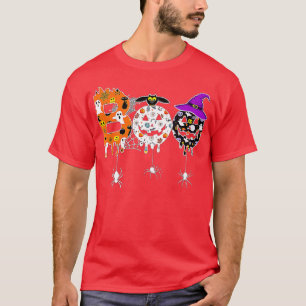 Happy Halloween Boo Spiders en heks Pet Halowee T-shirt
