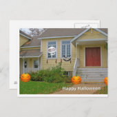 Happy Halloween Briefkaart (Voorkant / Achterkant)