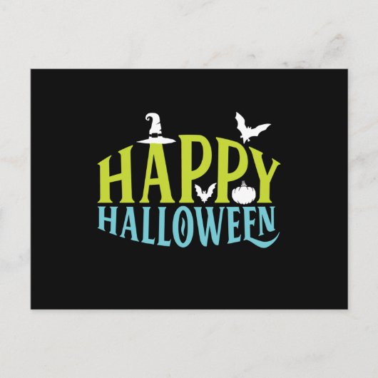 Happy Halloween Briefkaart (Voorkant)