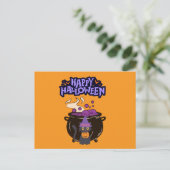 Happy Halloween Briefkaart (Staand voorkant)