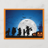 Happy Halloween briefkaart (Voorkant)