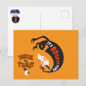 Happy Halloween Briefkaart (Voorkant / Achterkant)