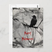 Happy Halloween Briefkaart (Voorkant / Achterkant)