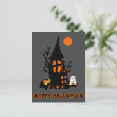 Happy Halloween Briefkaart (Staand voorkant)