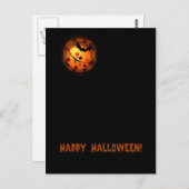 Happy Halloween Briefkaart (Voorkant / Achterkant)