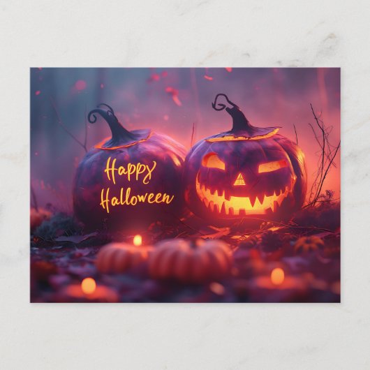 Happy Halloween Briefkaart (Voorkant)
