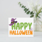 Happy Halloween  Briefkaart (Staand voorkant)