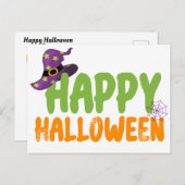 Happy Halloween  Briefkaart (Voorkant / Achterkant)