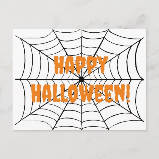Happy Halloween Briefkaart (Voorkant)