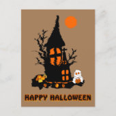 Happy Halloween Briefkaart (Voorkant)
