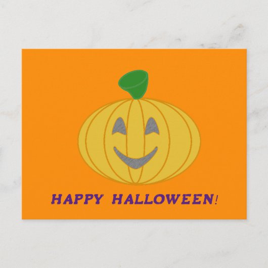 Happy Halloween Briefkaart (Voorkant)