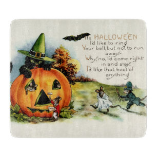 Happy Halloween Briefkaart Art Snijplank