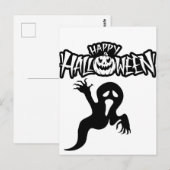 Happy Halloween-briefkaart Briefkaart (Voorkant / Achterkant)
