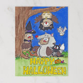 HAPPY HALLOWEEN briefkaart van Nicole Janes