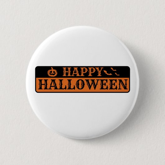 Happy Halloween Button (Voorkant)