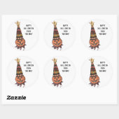 Happy Halloween cadeaubon label (Vel)