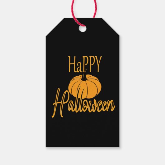 Happy Halloween Cadeaulabel (Voorkant)